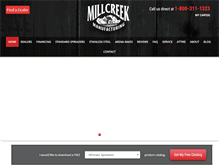 Tablet Screenshot of millcreekspreaders.com